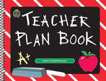 Book cover for Chalkboard Teacher Plan Book