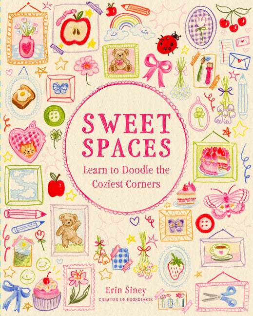 Book cover for Sweet Spaces: Learn to Doodle the Coziest Corners