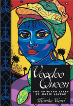 Book cover for Voodoo Queen: The Spirited Lives of Marie Laveau