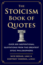 Book cover for Stoicism Book of Quotes: Over 200 Inspirational Quotations from the Greatest Stoic Philosophers