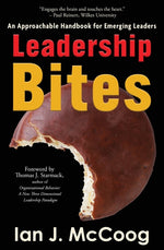 Book cover for Leadership Bites: An Approachable Handbook for Emerging Leaders