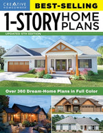 Book cover for Best-Selling 1-Story Home Plans, 5th Edition: Over 360 Dream-Home Plans in Full Color