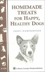 Book cover for Homemade Treats for Happy, Healthy Dogs