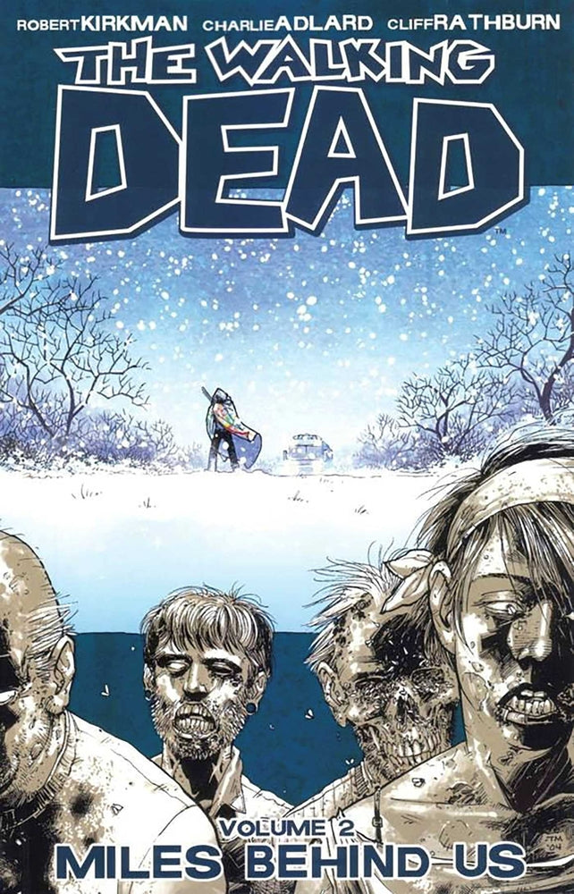 Book cover for Walking Dead Volume 2: Miles Behind Us