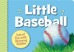 Book cover for Little Baseball: Lots of Fun with Rhyming Riddles