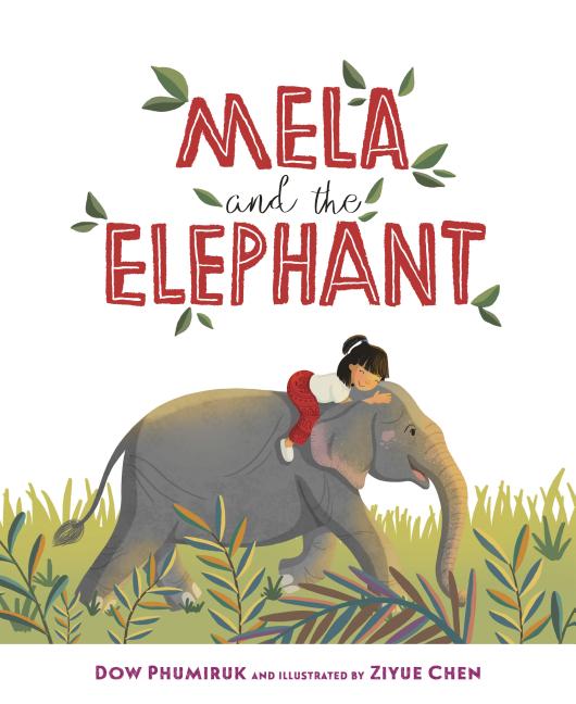 Book cover for Mela and the Elephant