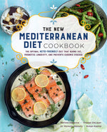 Book cover for New Mediterranean Diet Cookbook: The Optimal Keto-Friendly Diet That Burns Fat, Promotes Longevity, and Prevents Chronic Disease