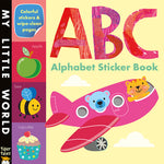 Book cover for ABC Alphabet Sticker Book