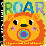 Book cover for Roar: A Big-Mouthed Book of Sounds!