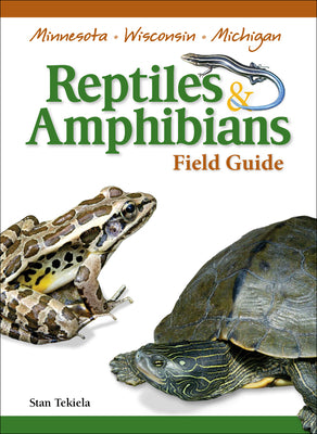 Book cover for Reptiles & Amphibians of Minnesota, Wisconsin and Michigan Field Guide