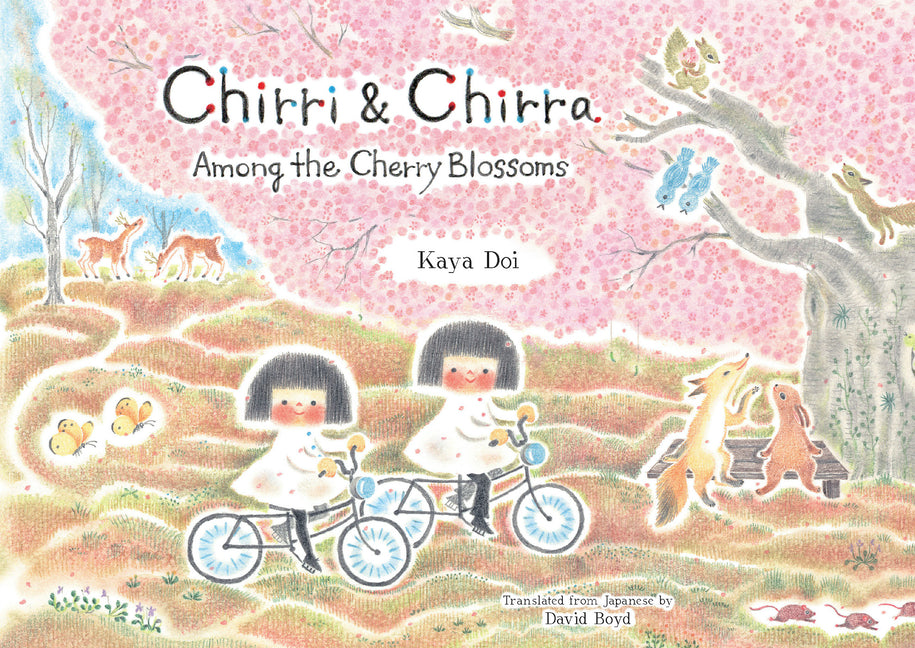 Book cover for Chirri & Chirra, Among the Cherry Blossoms