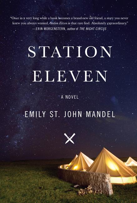 Book cover for Station Eleven: A Novel (National Book Award Finalist)
