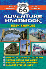 Book cover for Route 66 Adventure Handbook: Full-Throttle Sixth Edition