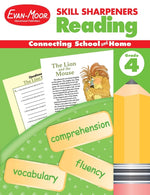 Book cover for Skill Sharpeners: Reading, Grade 4 Workbook