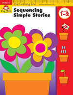 Book cover for Learning Line: Sequencing Simple Stories, Grade 1 - 2 Workbook