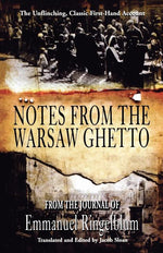 Book cover for Notes from the Warsaw Ghetto