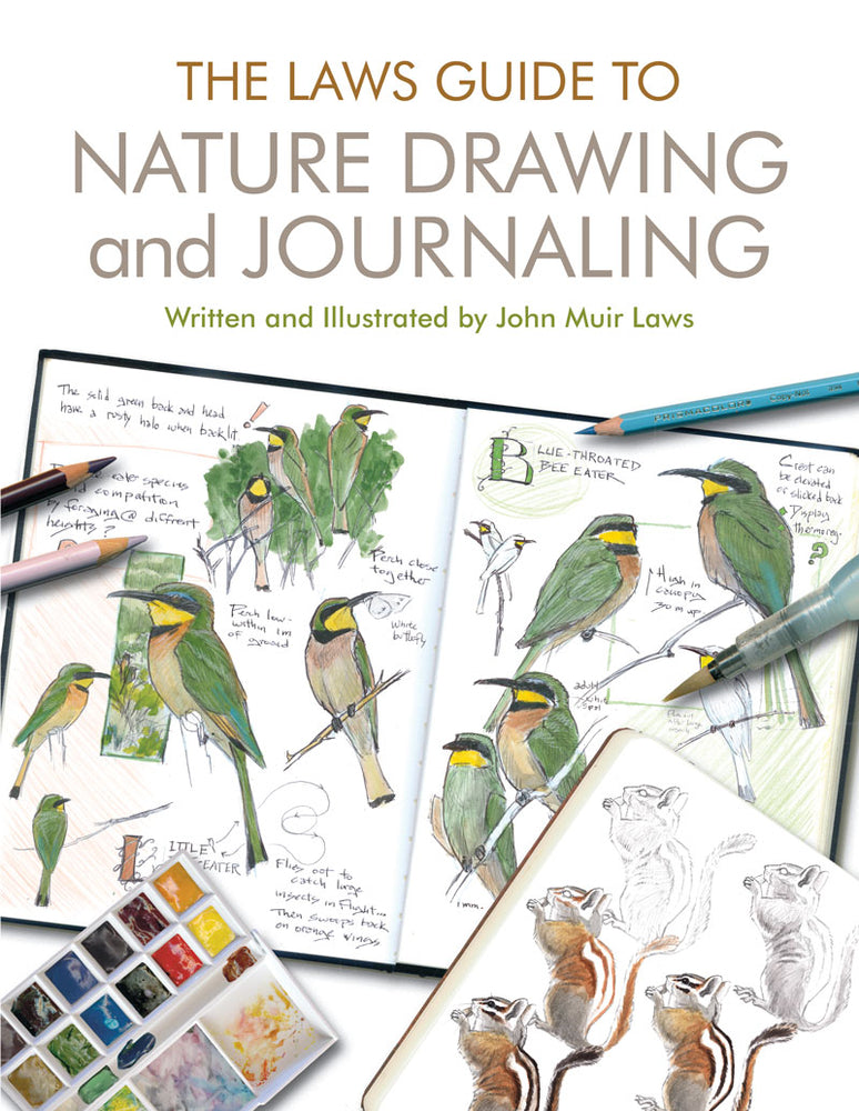 Book cover for The Laws Guide to Nature Drawing and Journaling