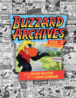 Book cover for Buzzard Archives Volume 1: Advertising