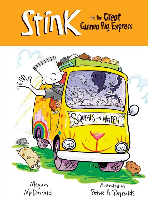 Book cover for Stink and the Great Guinea Pig Express
