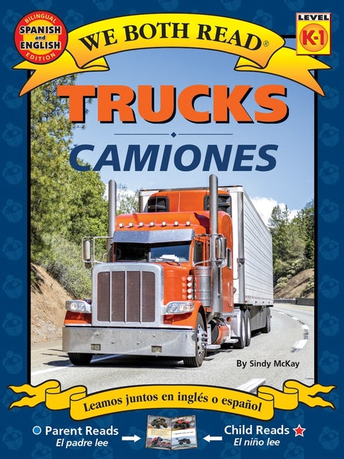 Book cover for We Both Read: Trucks / Camiones (Bilingual in English and Spanish)