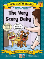 Book cover for We Both Read: The Very Scary Baby: A Sparky and Posh Graphic Novel