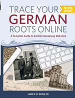 Book cover for Trace Your German Roots Online