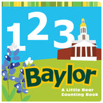 Book cover for 1, 2, 3 Baylor: A Little Bear Counting Book