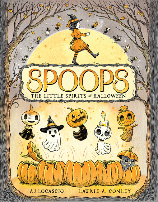 Book cover for Spoops: The Little Spirits of Halloween