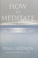 Book cover for How to Meditate: A Practical Guide to Making Friends with Your Mind