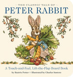 Book cover for The Classic Tale of Peter Rabbit Touch and Feel Board Book: A Touch and Feel Lift the Flap Board Book