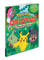 Book cover for Pokémon Origami: Fold Your Own Pokémon from Kanto to Paldea: One Pokémon from Every Region!