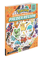 Book cover for Pokémon the Official Sticker Book of the Paldea Region