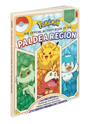 Book cover for Pokémon the Official Activity Book of the Paldea Region