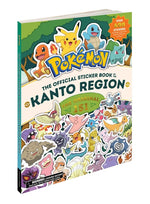 Book cover for Pokémon the Official Sticker Book of the Kanto Region: The Original 151