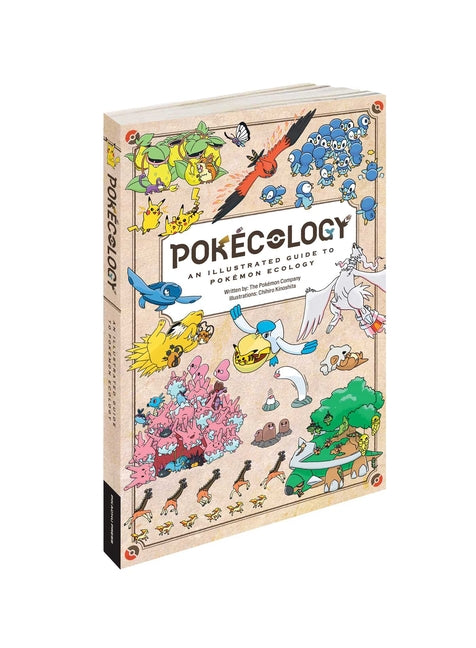 Book cover for Pokécology an Illustrated Guide to Pokémon Ecology