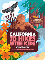 Book cover for 50 Hikes with Kids California
