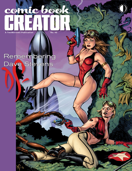 Book cover for Comic Book Creator 40: Remembering Dave Stevens