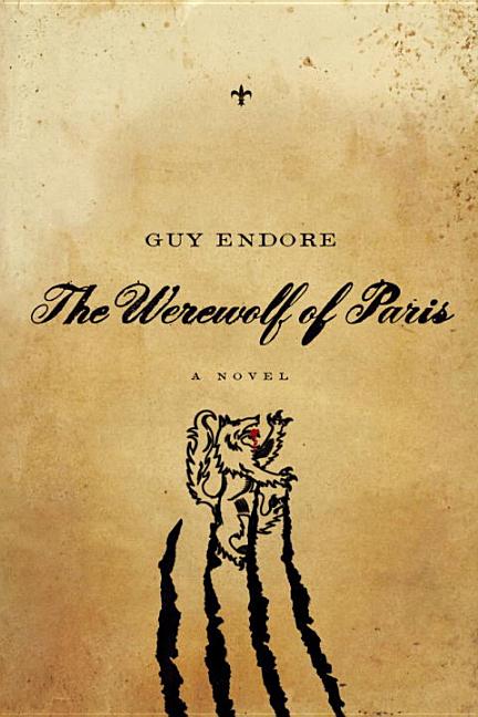 Book cover for Werewolf of Paris
