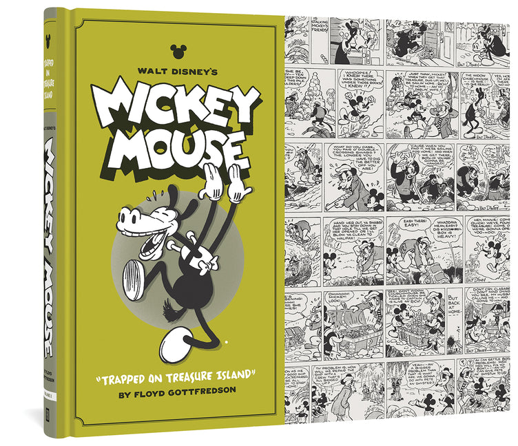 Book cover for Walt Disney's Mickey Mouse Trapped on Treasure Island: Volume 2