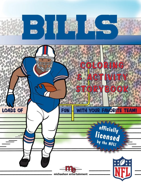 Book cover for Buffalo Bills Coloring & Activ