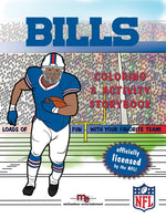Book cover for Buffalo Bills Coloring & Activ