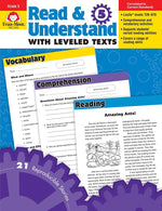 Book cover for Read and Understand with Leveled Texts, Grade 5 Teacher Resource