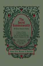 Book cover for The Secret Commonwealth of Elves, Fauns and Fairies