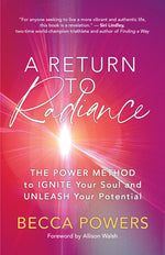 Book cover for Return to Radiance: The Power Method to Ignite Your Soul and Unleash Your Potential