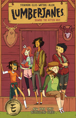 Book cover for Lumberjanes Vol. 1: Beware the Kitten Holy