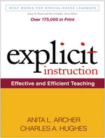 Book cover for Explicit Instruction: Effective and Efficient Teaching