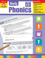 Book cover for Daily Phonics, Grade 4 - 6 + Teacher Edition
