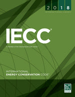 Book cover for 2018 International Energy Conservation Code with Ashrae Standard