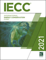 Book cover for 2021 International Energy Conservation Code