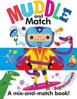 Book cover for Muddle and Match Superheroes
